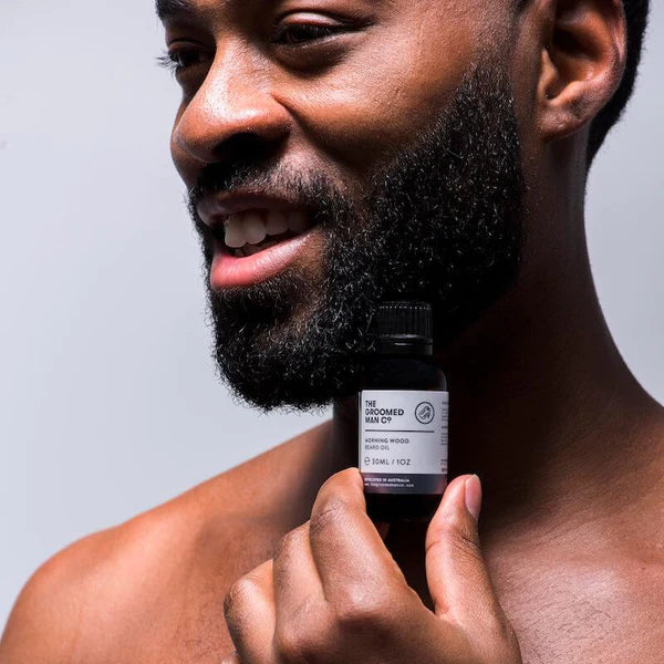 Mr. Regimen MORNING WOOD BEARD OIL The Groomed Man Co