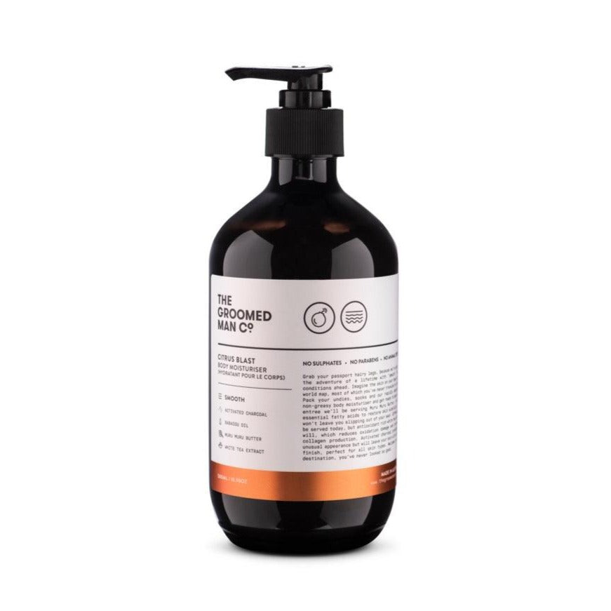 Mr. Regimen CITRUS BLAST BODY MOISTURISER The Groomed Man Co