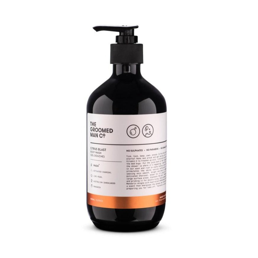 MR. Regimen CITRUS BLAST BODY WASH The Groomed Man Co